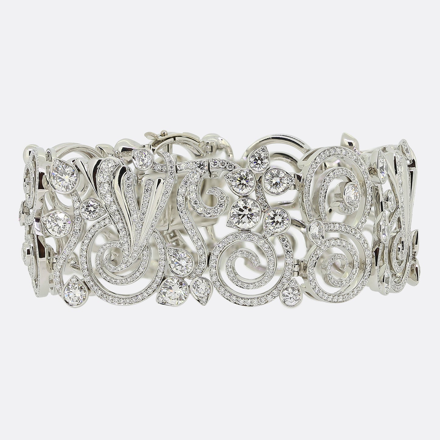 Boodles High Jewellery Mermaids Tale Diamond Bracelet