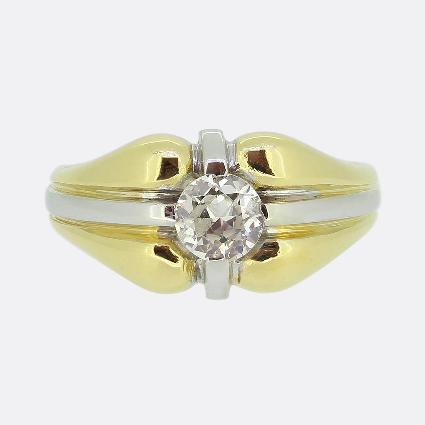 Vintage 0.45 Carat Diamond Ring