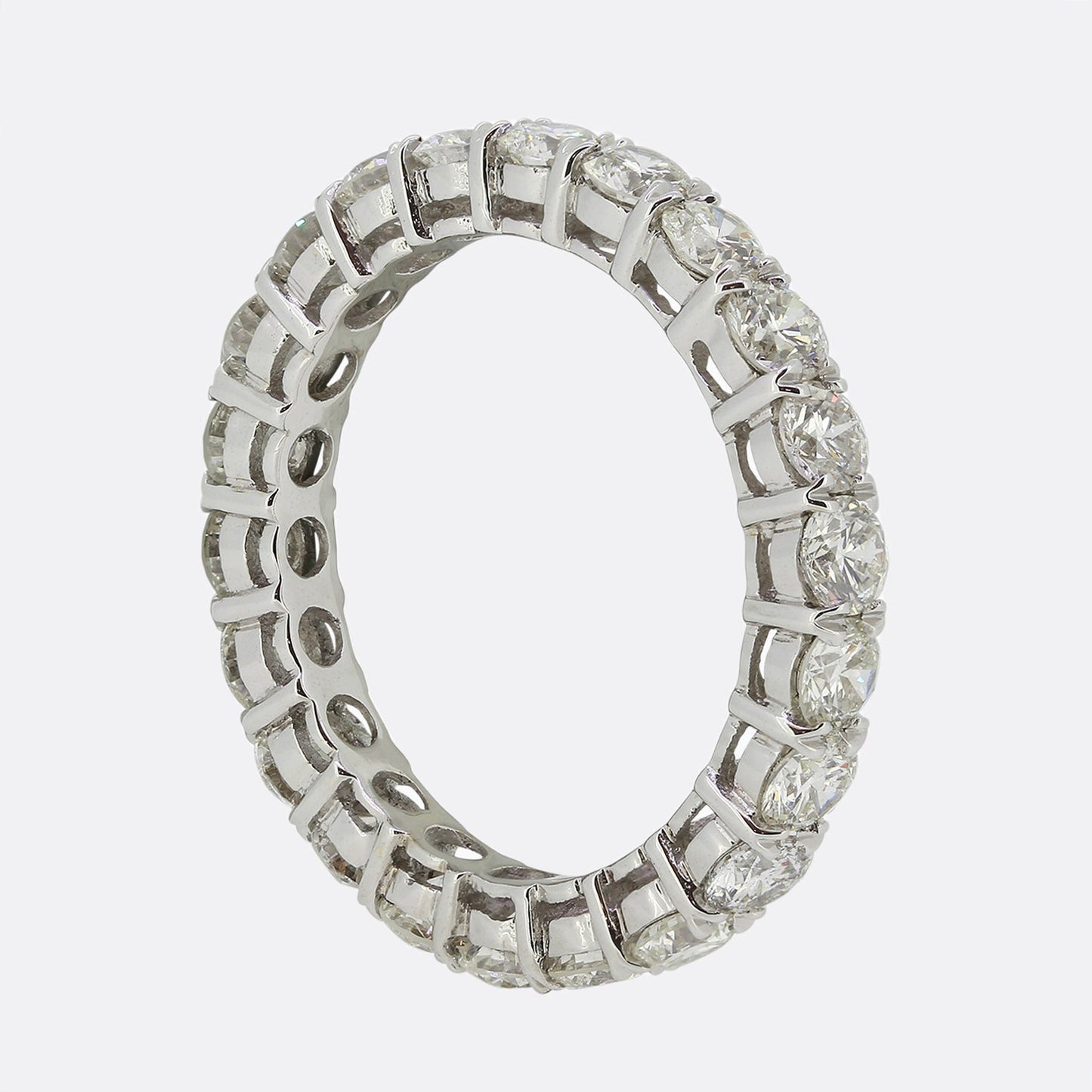 1.76 Carat Diamond Full Eternity Ring Size I 1/2