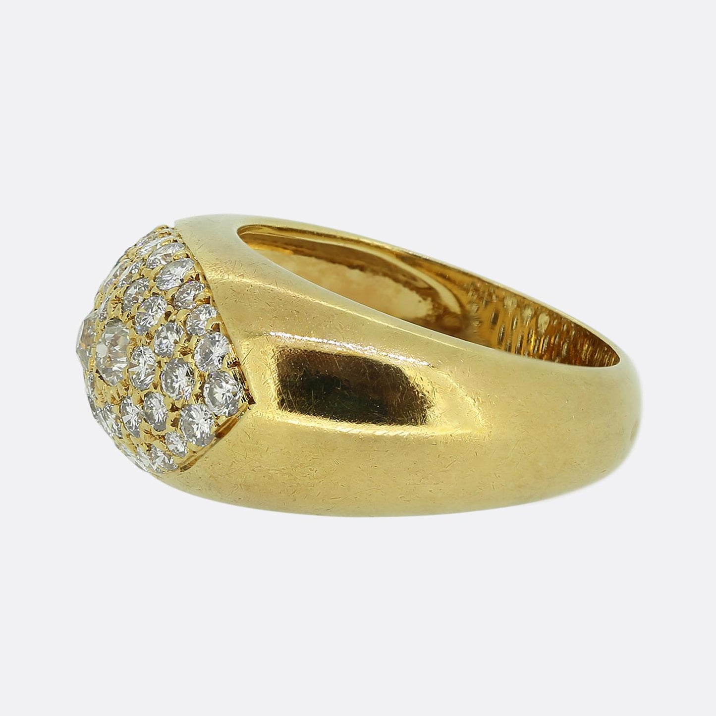 Vintage Pavé Diamond Set Ring