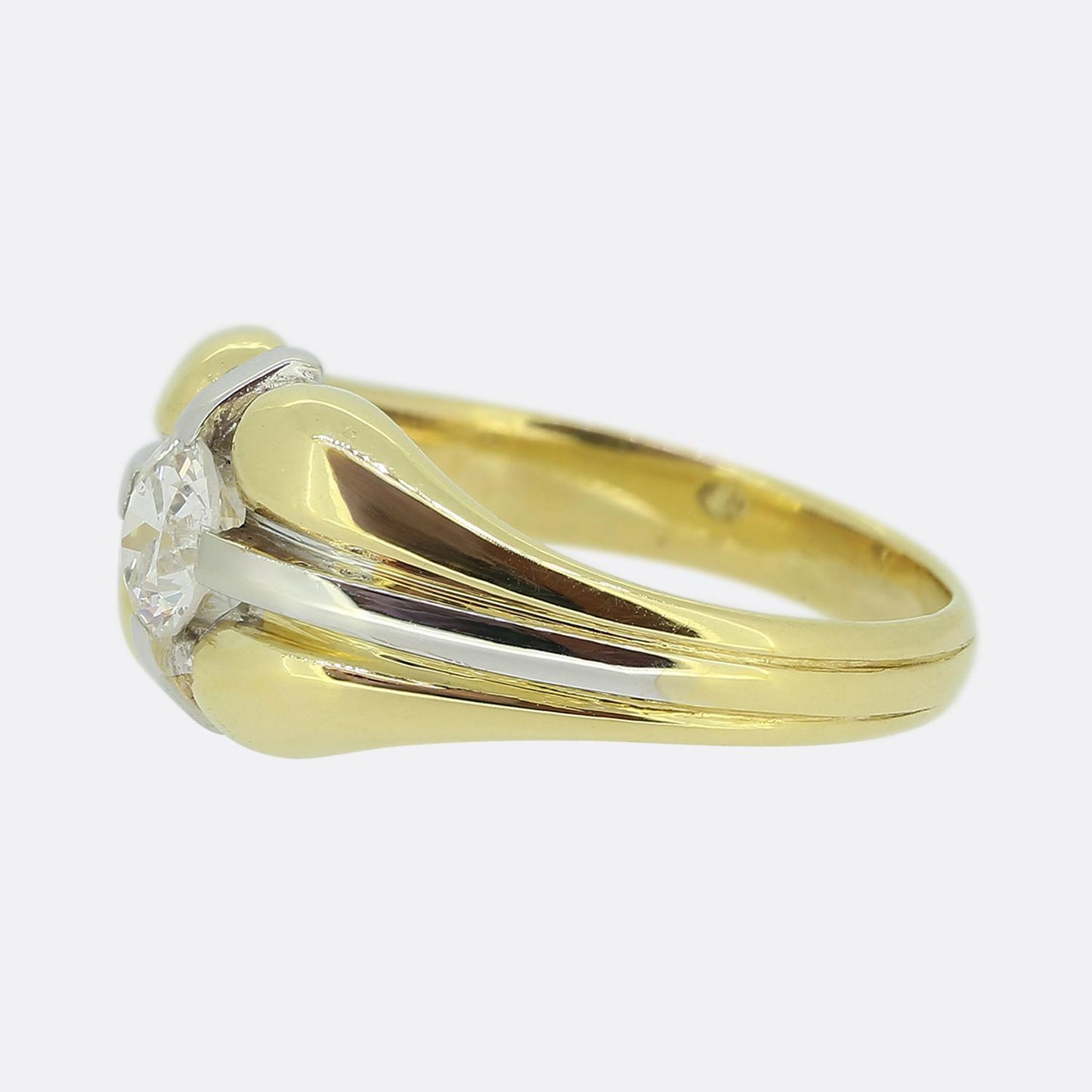 Vintage 0.45 Carat Diamond Ring