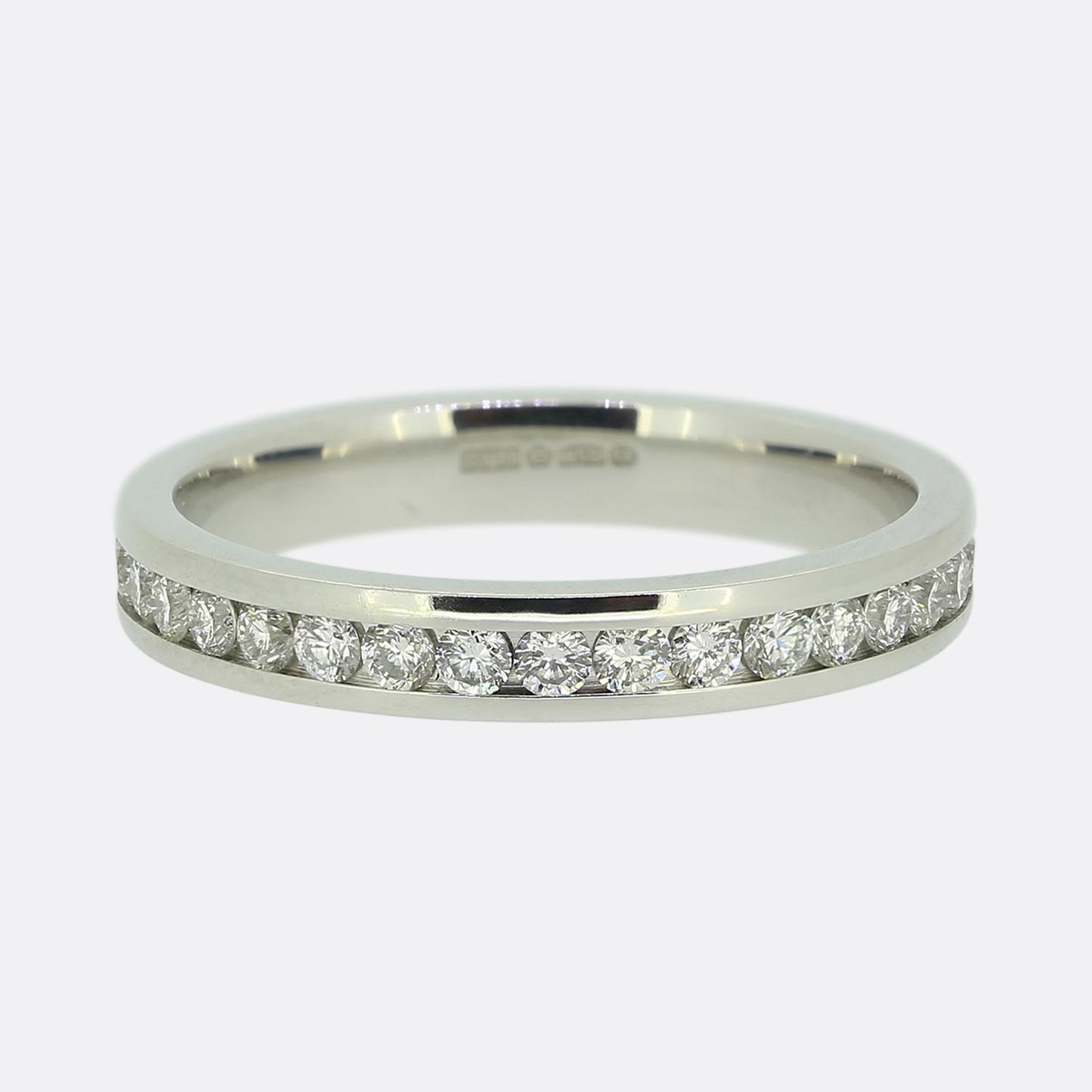 0.80 Carat Diamond Full Eternity Ring Size R (59)