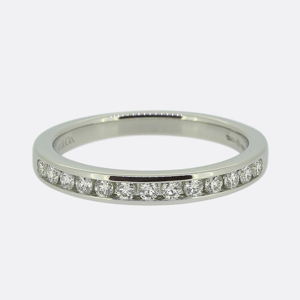 Tiffany & Co. Half-Eternity Diamond Ring