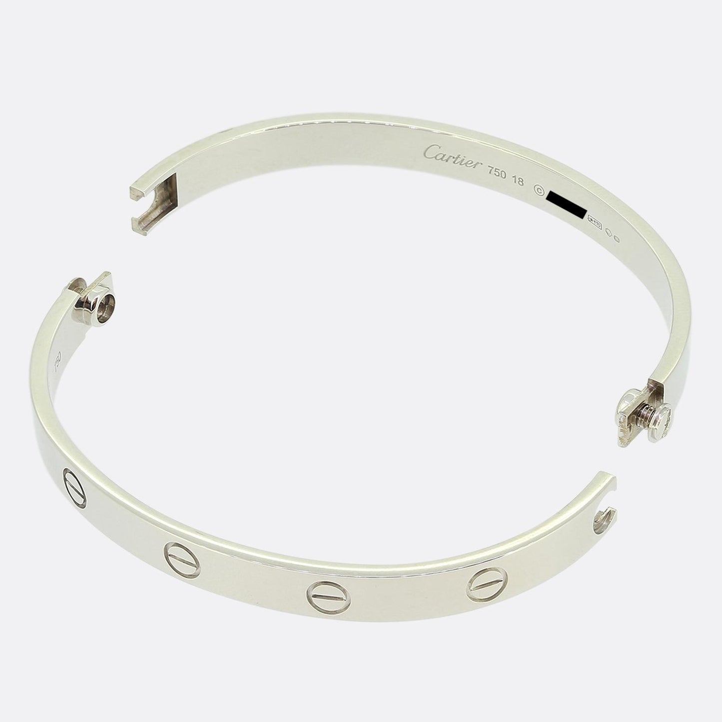 Cartier LOVE Bangle Size 18