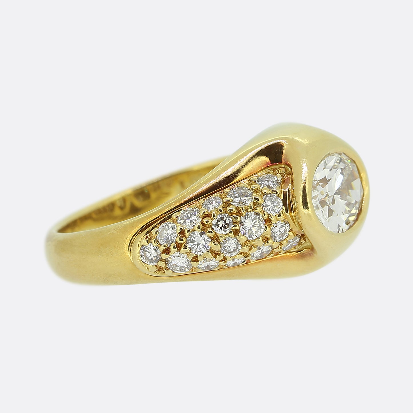 Bvlgari 1.01 Carat Diamond Ring