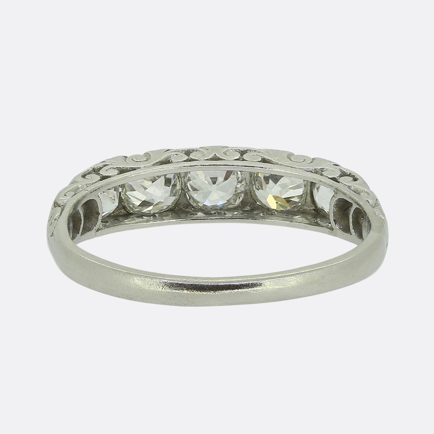 Victorian Five-Stone Diamond Ring