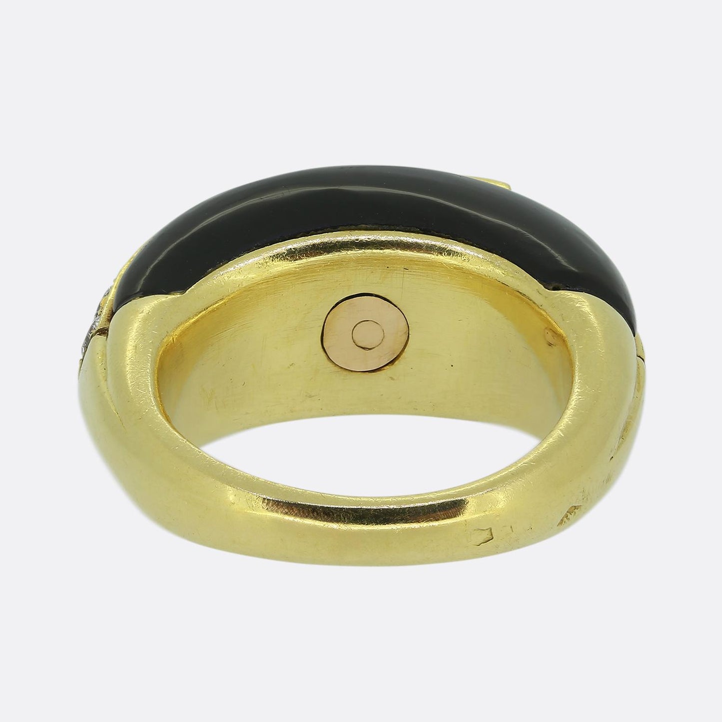 David Morris Onyx and Diamond Ring