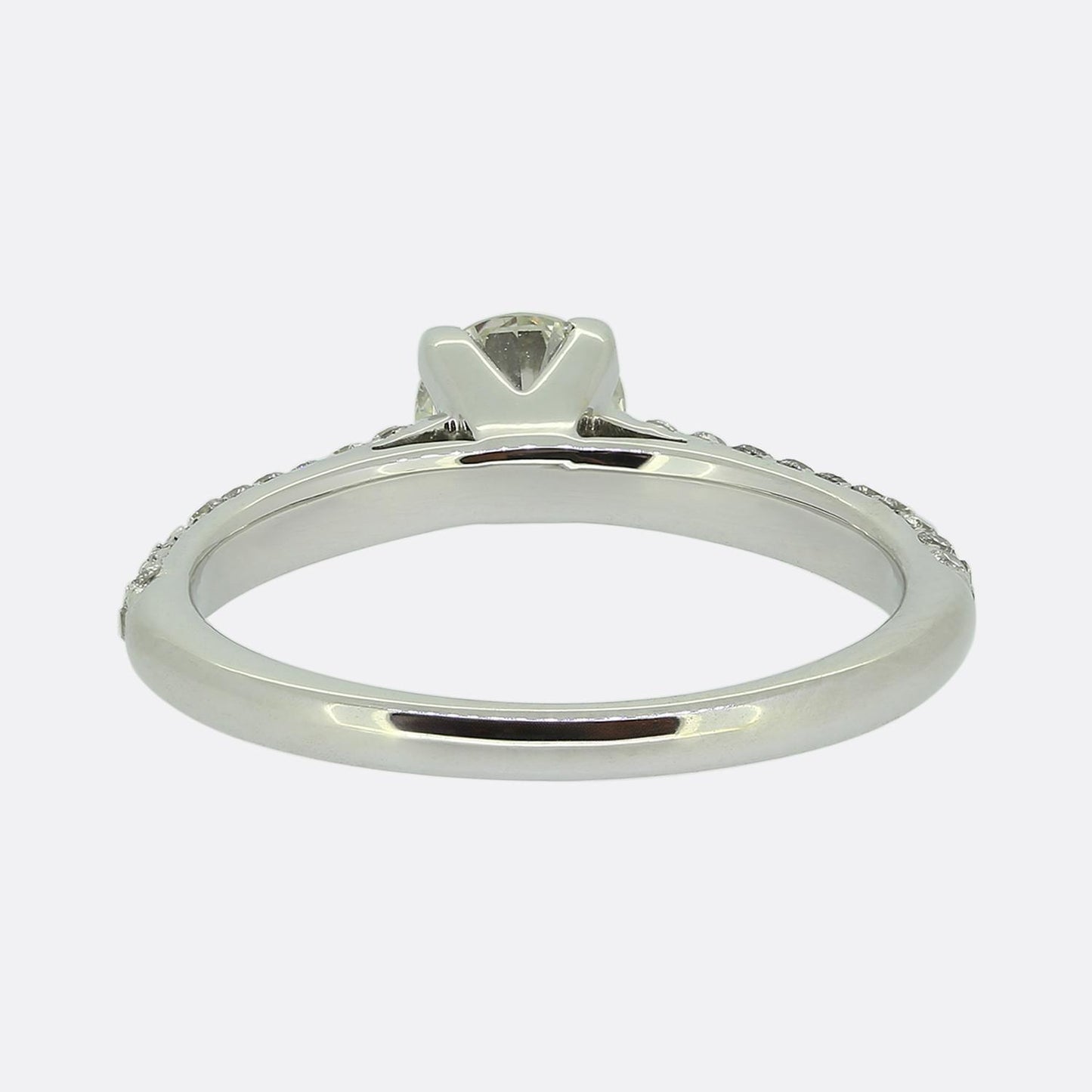 0.55 Carat Diamond Solitaire Engagement Ring