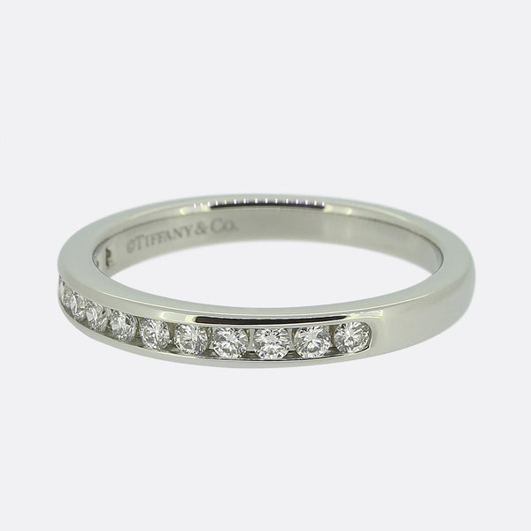 Tiffany & Co. Half-Eternity Diamond Ring