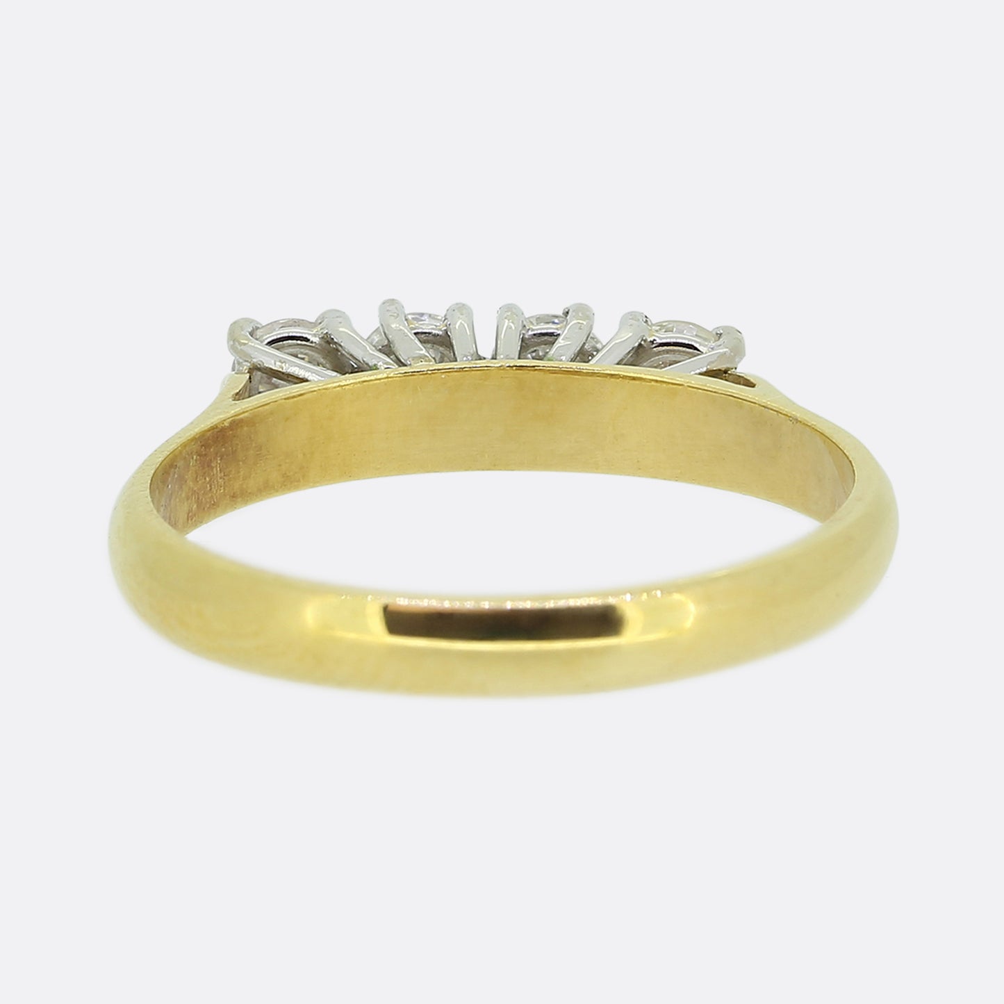 0.48 Carat Four-Stone Diamond Ring