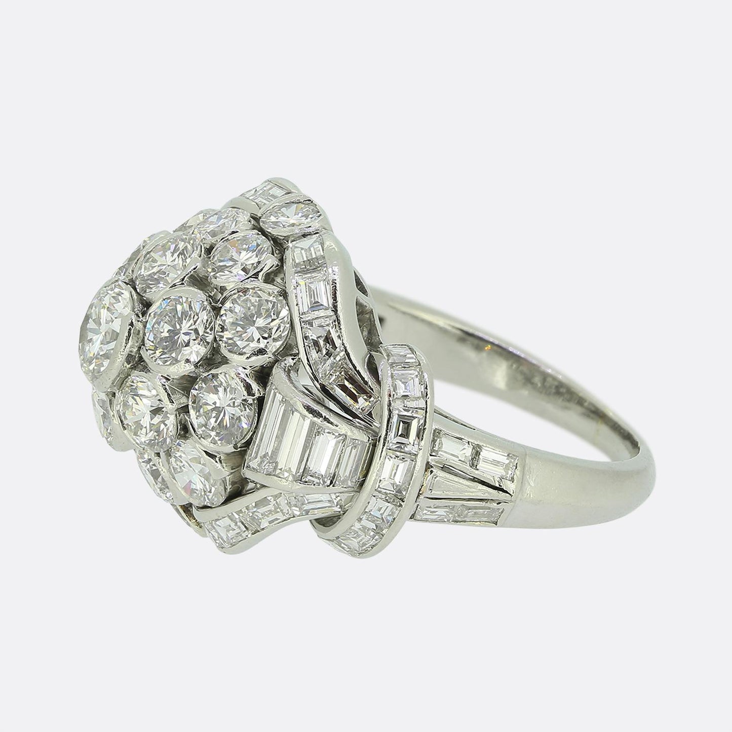 Van Cleef & Arples Diamond Cluster Ring