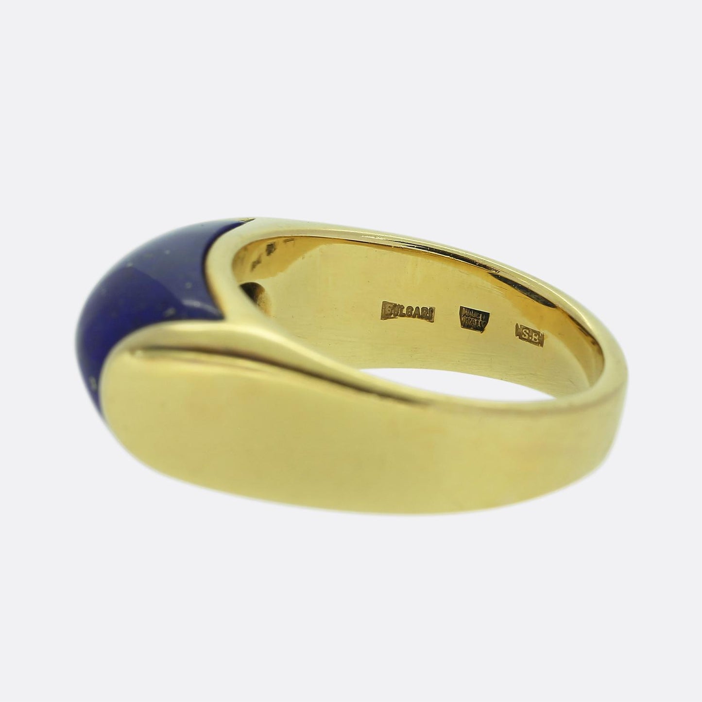 Bvlgari Tronchetto Lapis Lazuli Ring