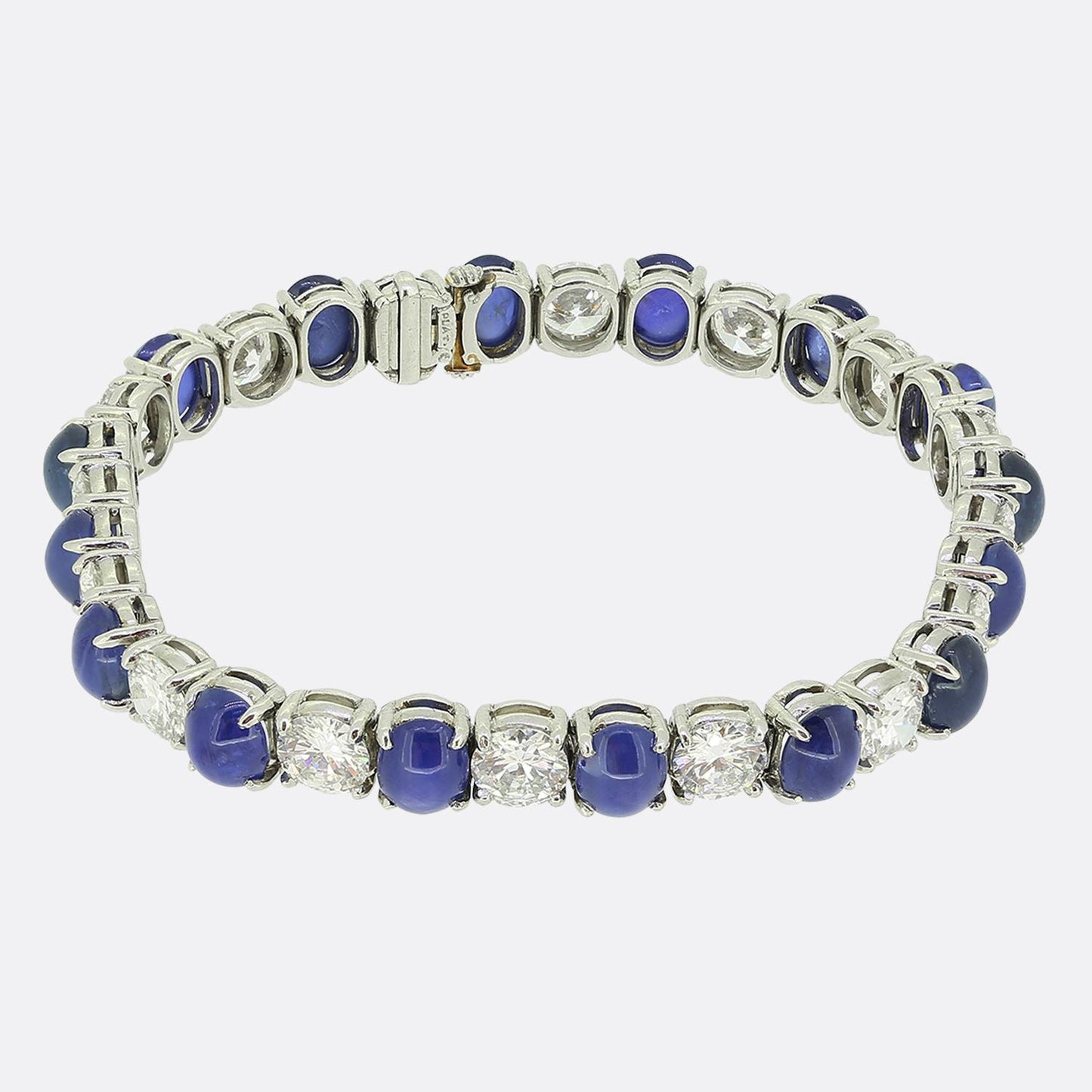 Oscar Heyman Sapphire and Diamond Bracelet