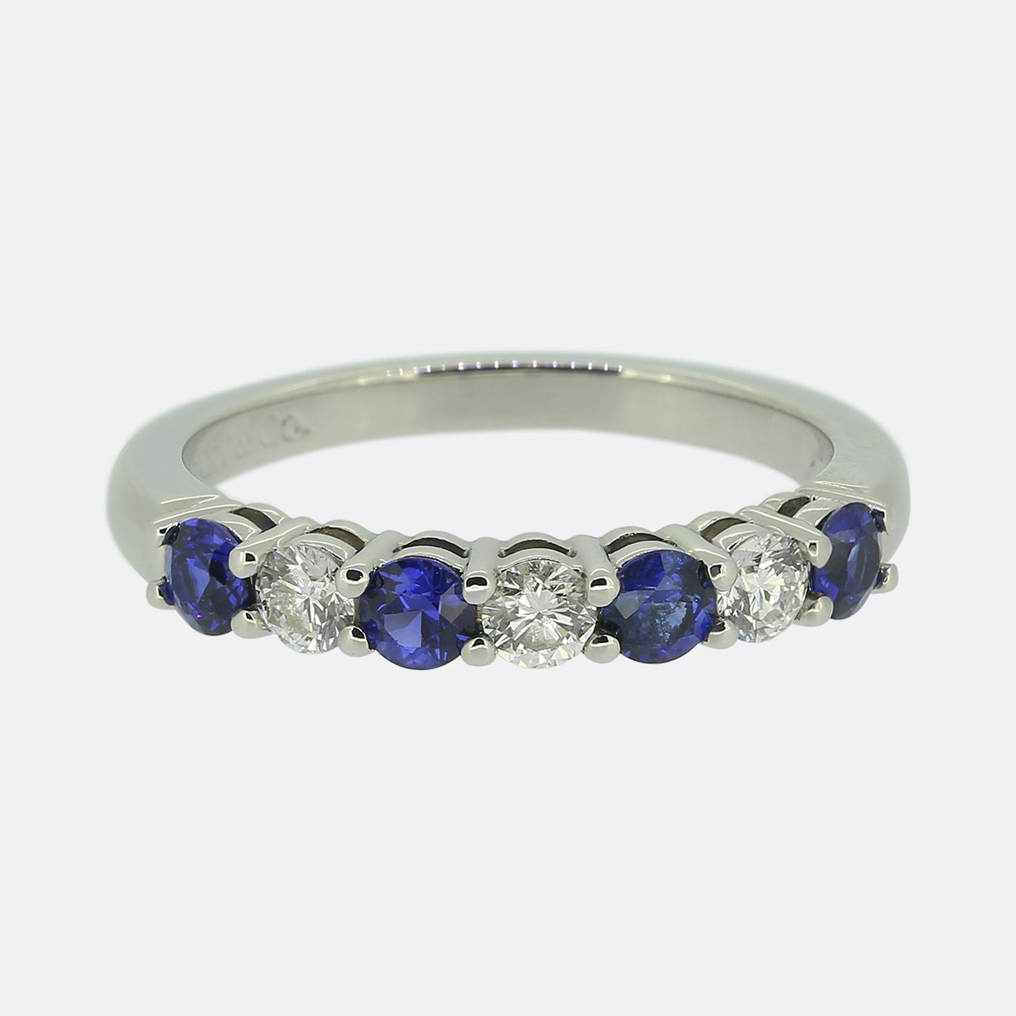 Tiffany & Co. Forever Sapphire and Diamond Ring