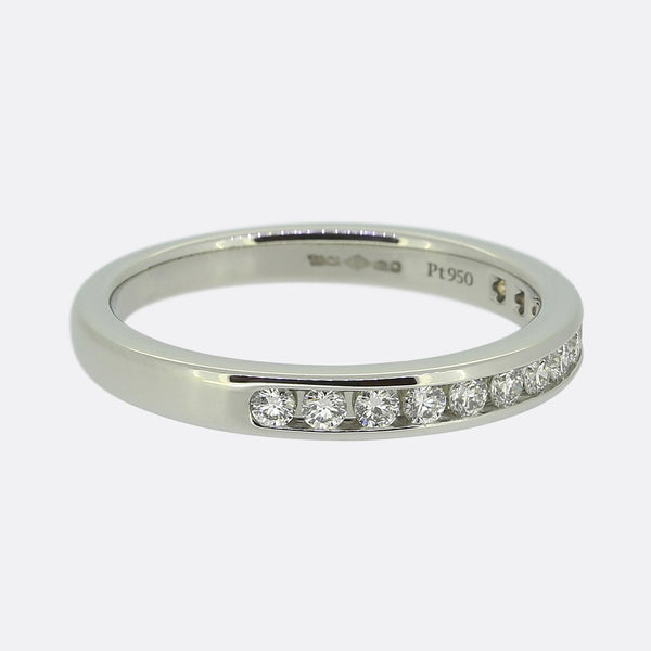 Tiffany & Co. Half-Eternity Diamond Ring