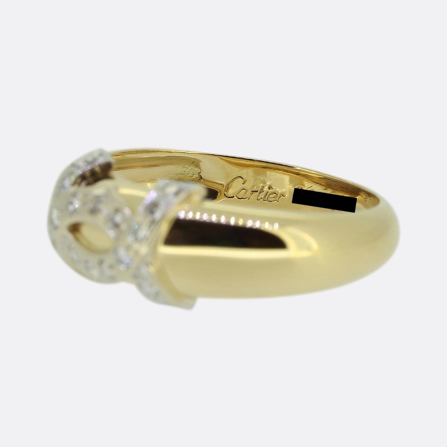 Cartier Diamond Double C Ring
