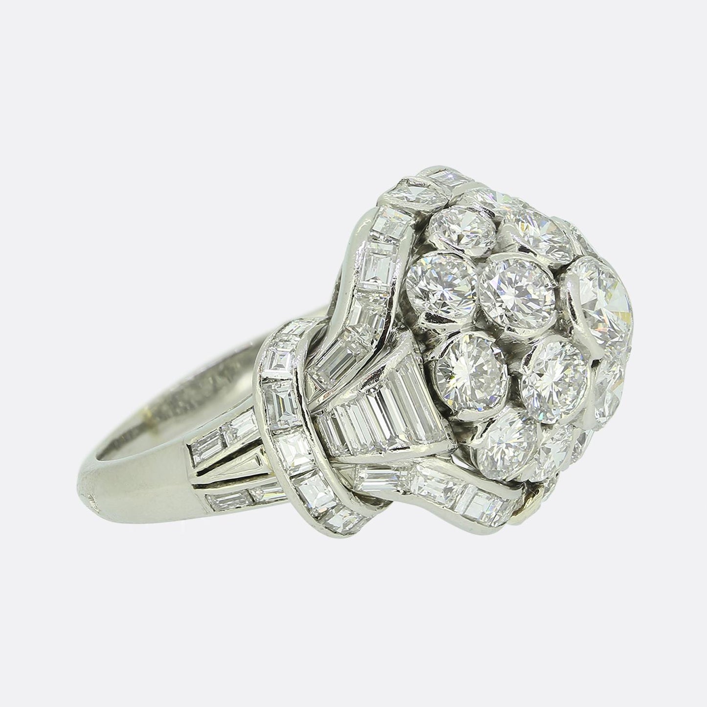 Van Cleef & Arples Diamond Cluster Ring