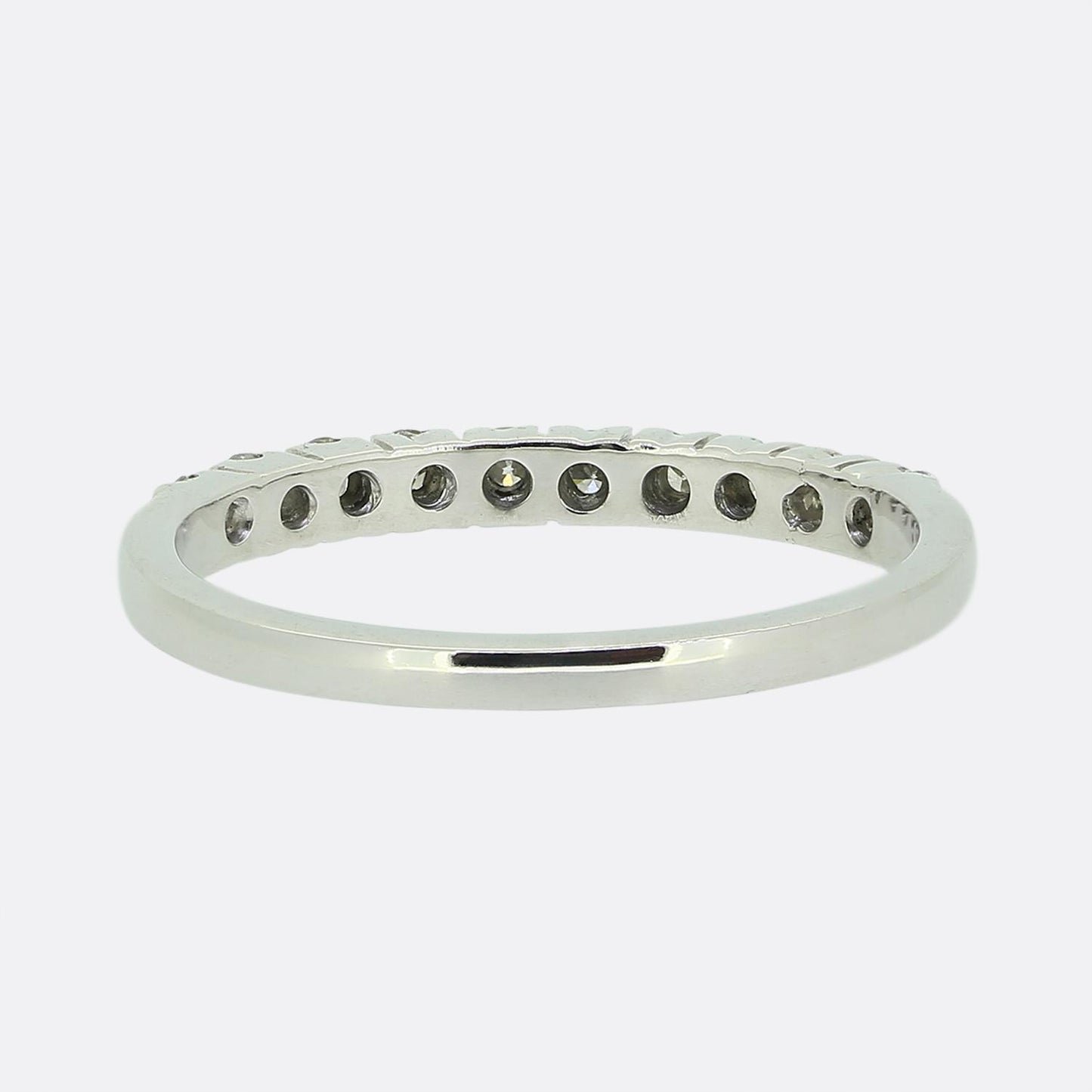0.30 Carat Diamond Half Eternity Ring