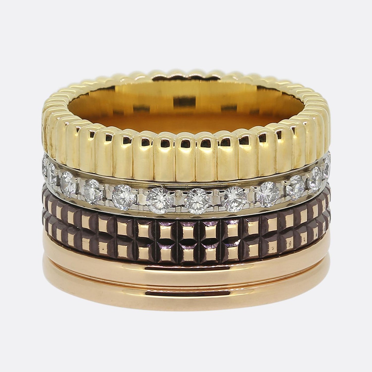 Boucheron Diamond Quatre Classique Large Ring Size G 1/2 (46)