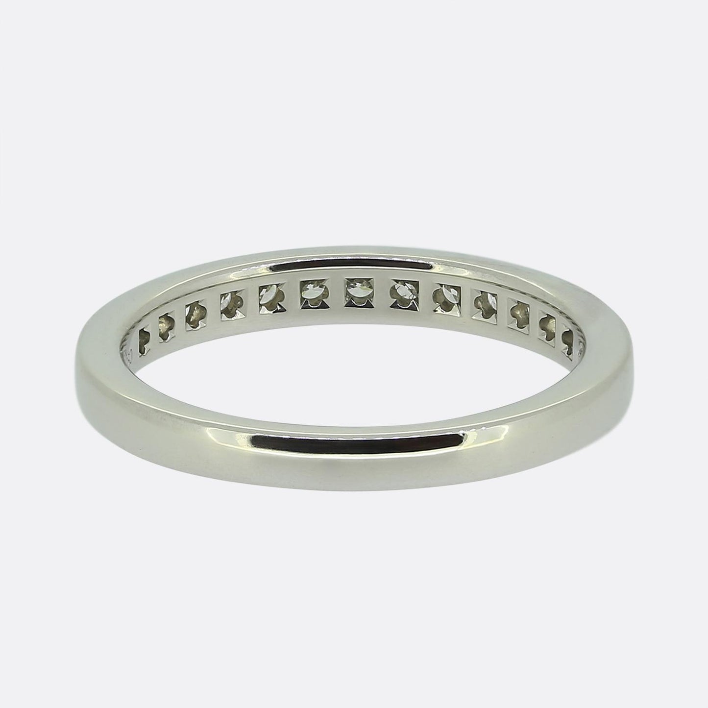 Tiffany & Co. Half-Eternity Diamond Ring