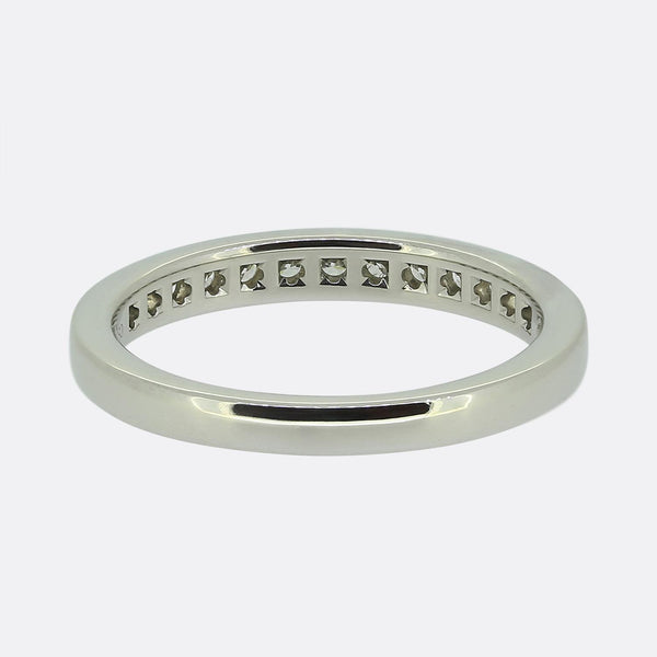 Tiffany & Co. Half-Eternity Diamond Ring