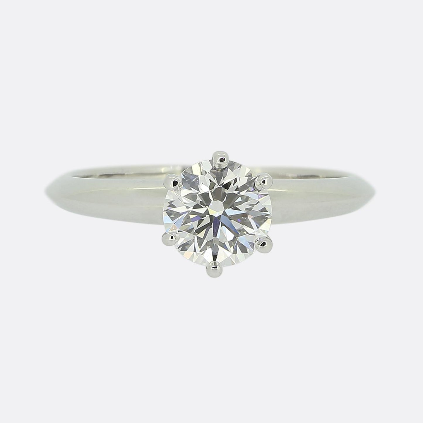 Tiffany & Co. 1.01 Carat Diamond Engagement Ring
