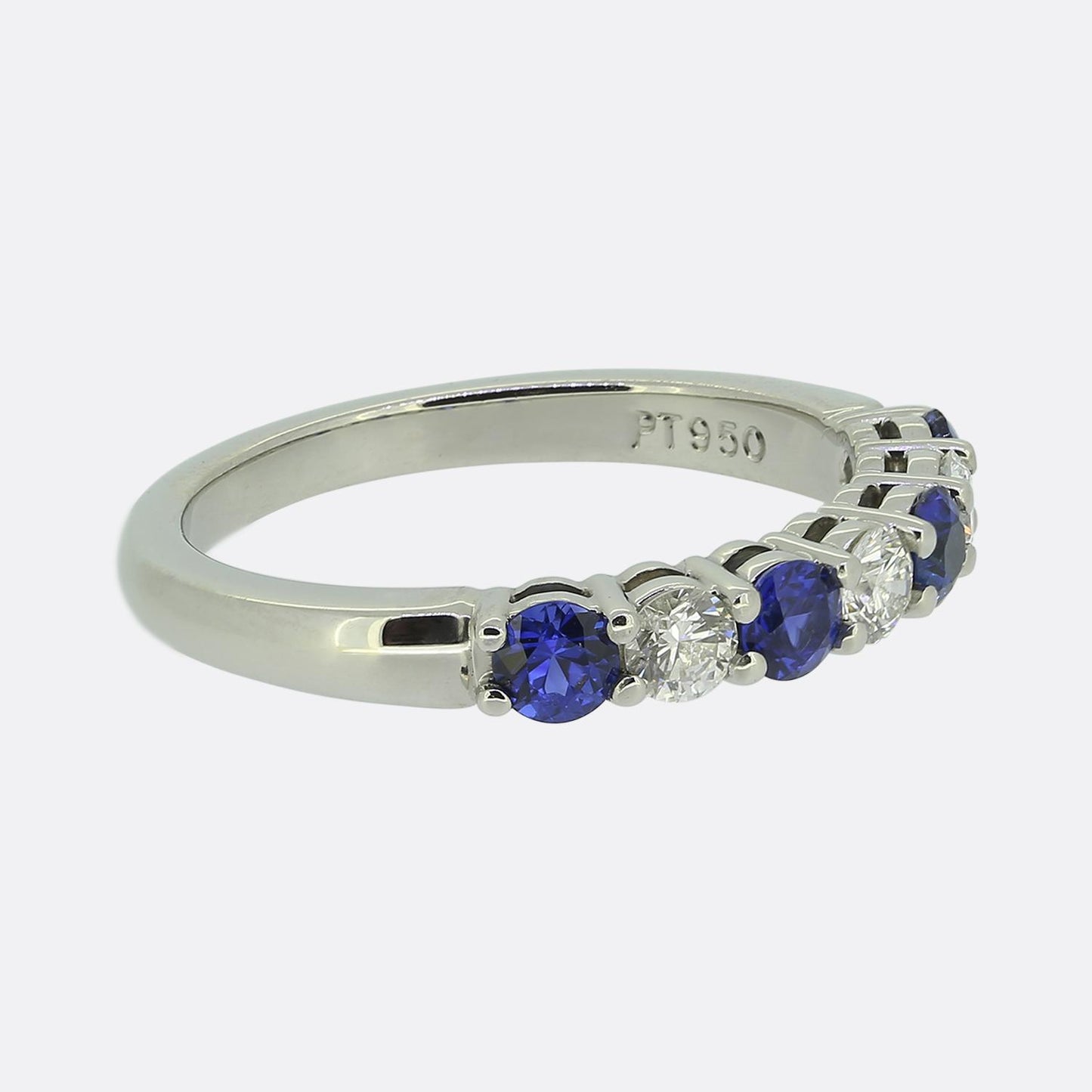 Tiffany & Co. Forever Sapphire and Diamond Ring