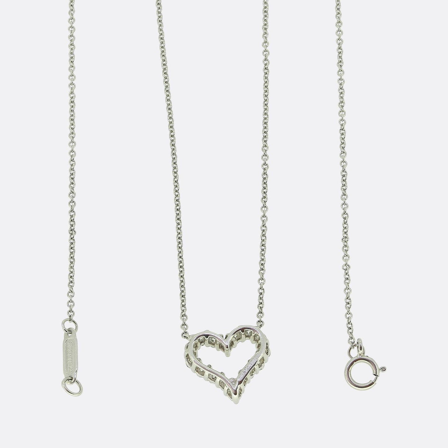 Tiffany & Co. Tiffany Hearts Diamond Necklace