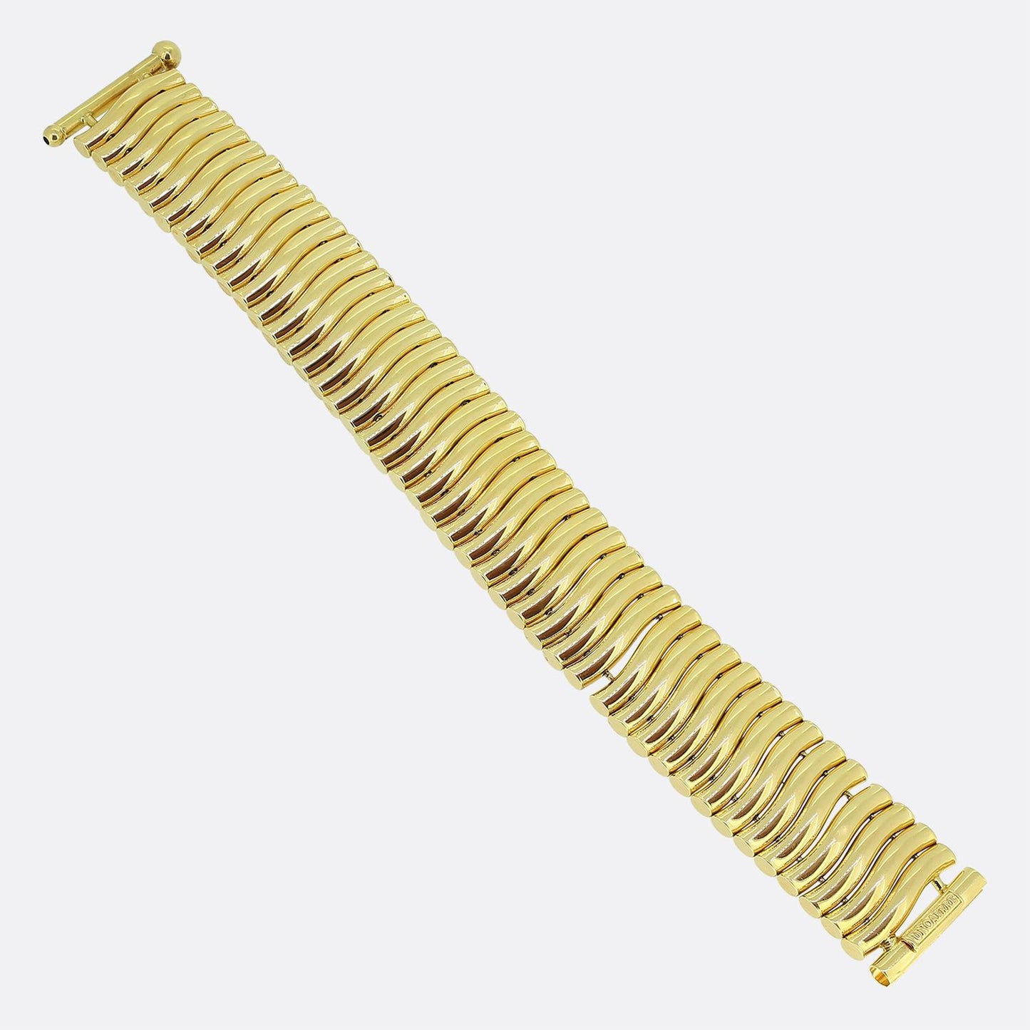 Vintage UnoAErre Bar Link Bracelet