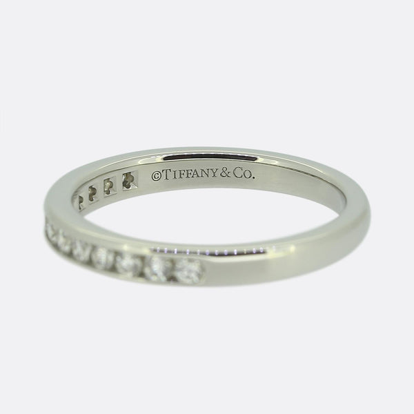 Tiffany & Co. Half-Eternity Diamond Ring