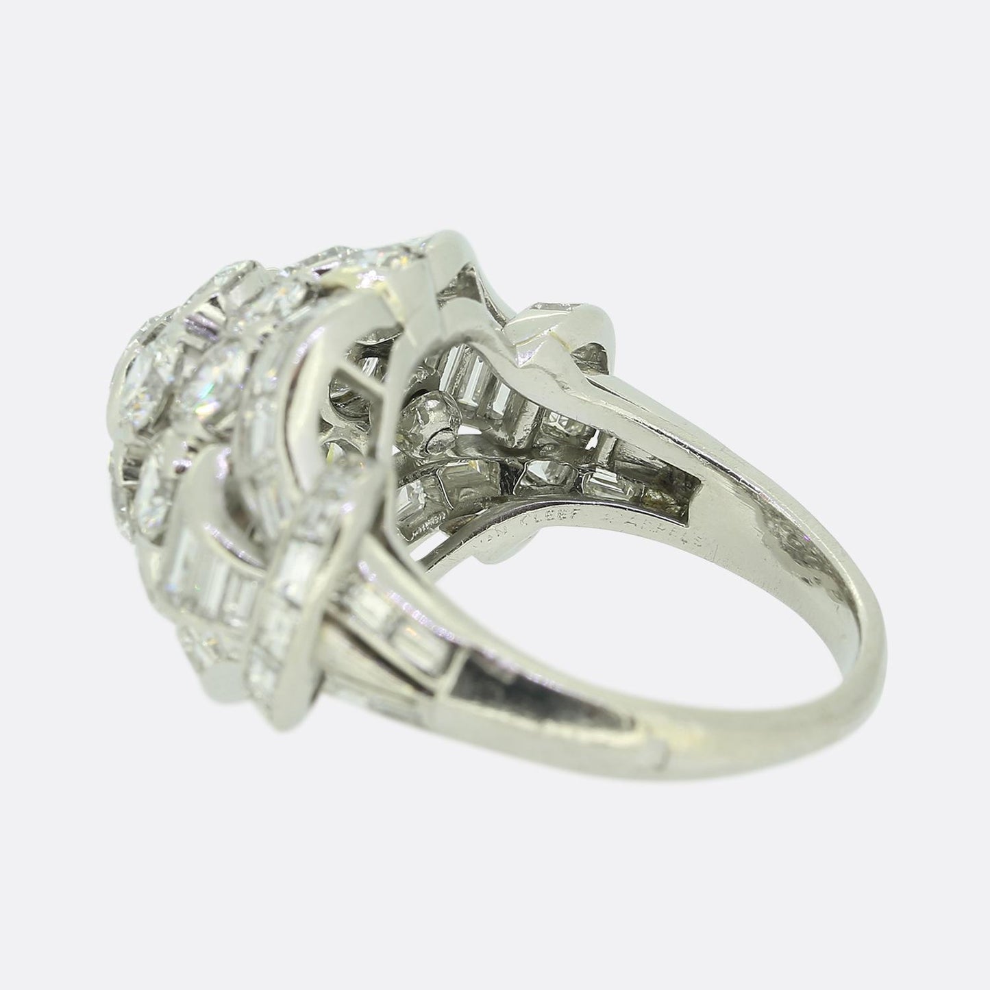 Van Cleef & Arples Diamond Cluster Ring