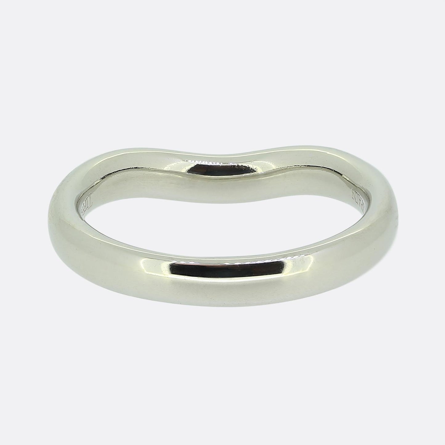 Tiffany & Co. Elsa Peretti Curved Diamond Band Ring