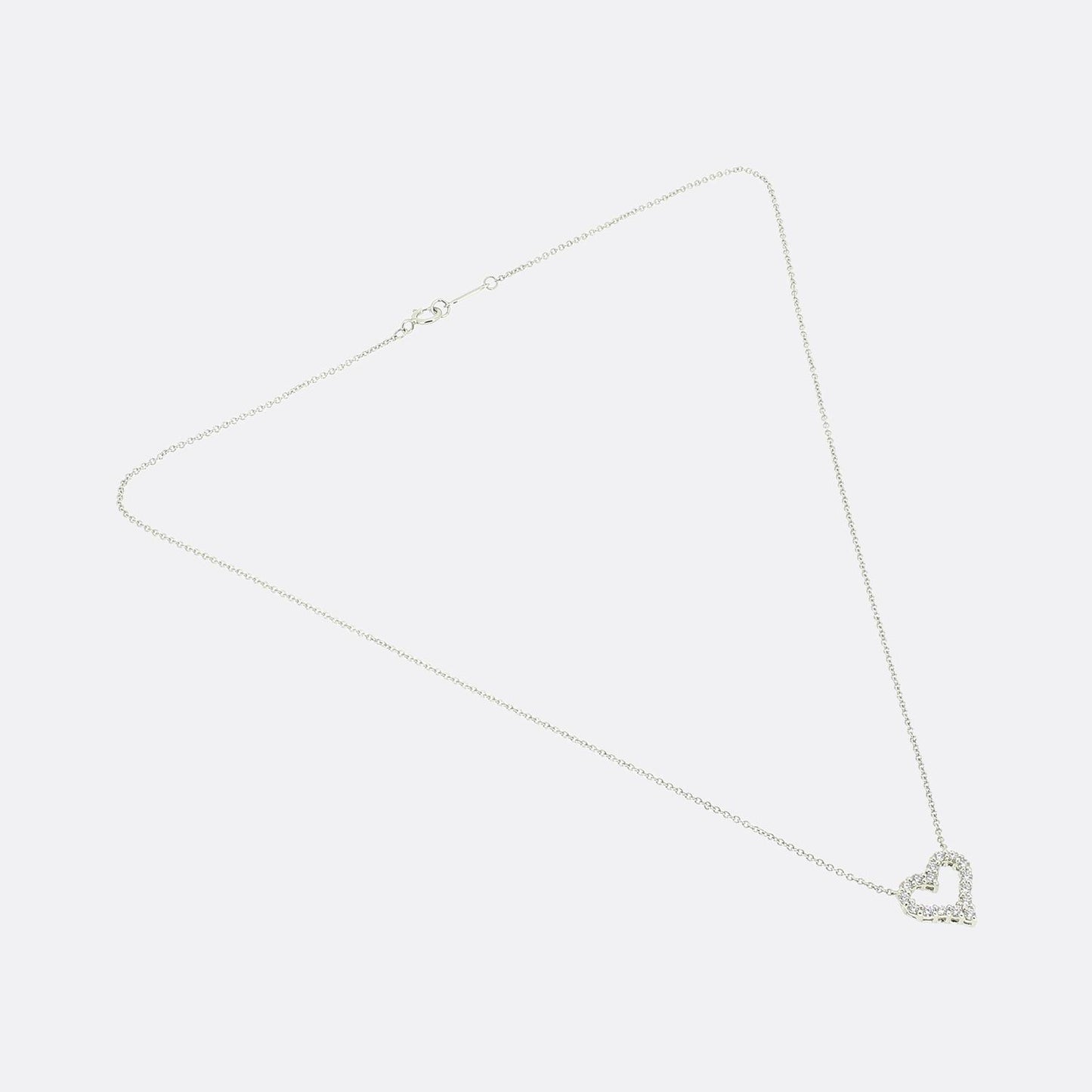 Tiffany & Co. Tiffany Hearts Diamond Necklace