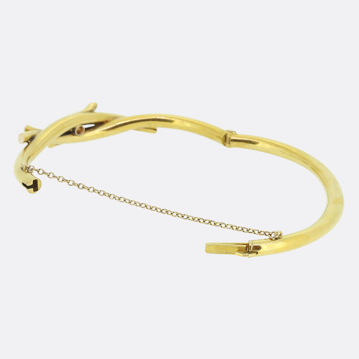 Antique Diamond Flora Bangle