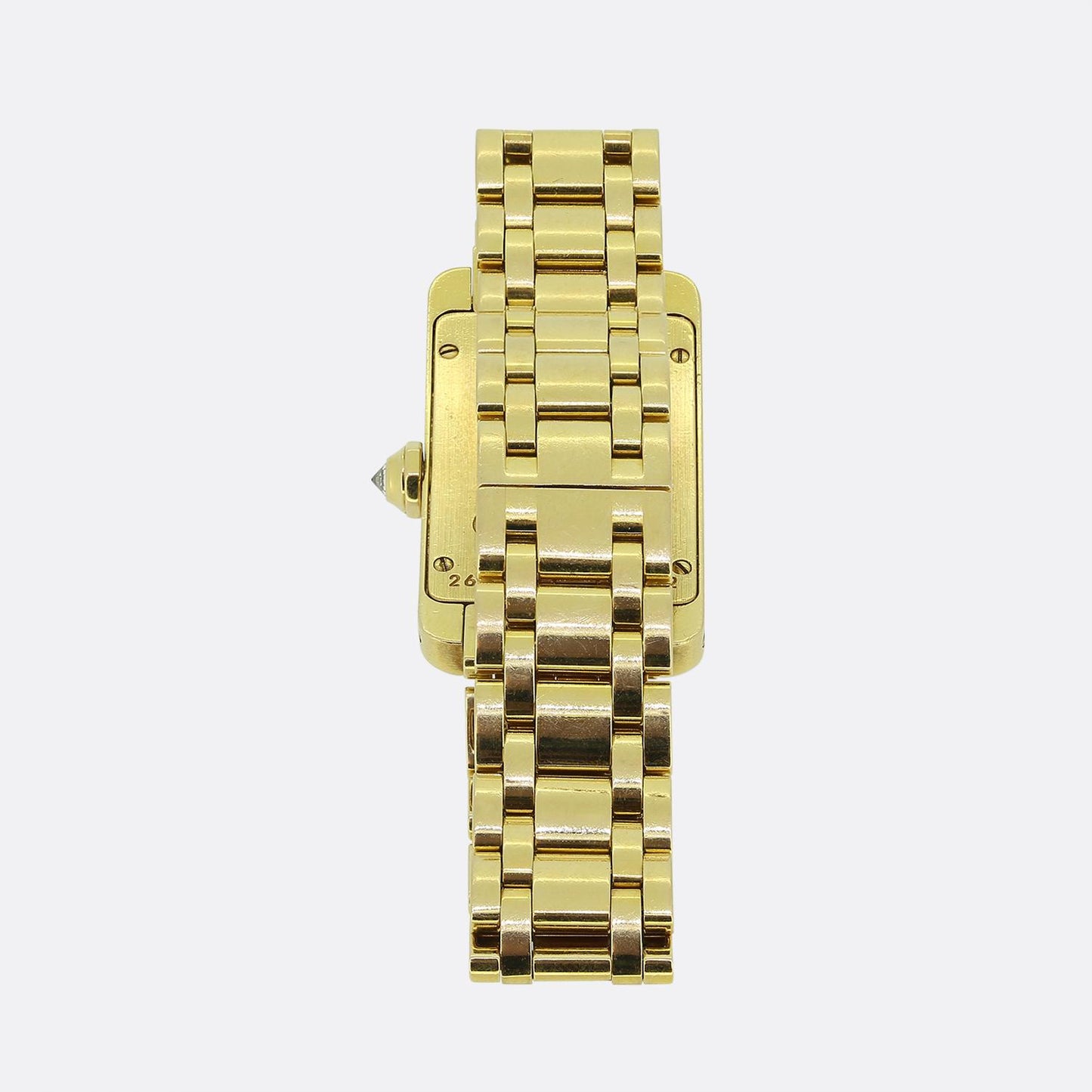 Cartier Tank Américaine Diamond Quartz Wristwatch Ref 2482