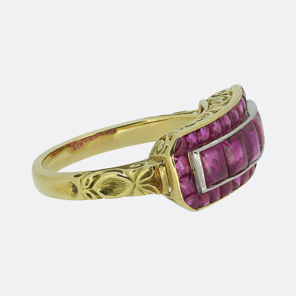 Victorian Cabochon Ruby Ring