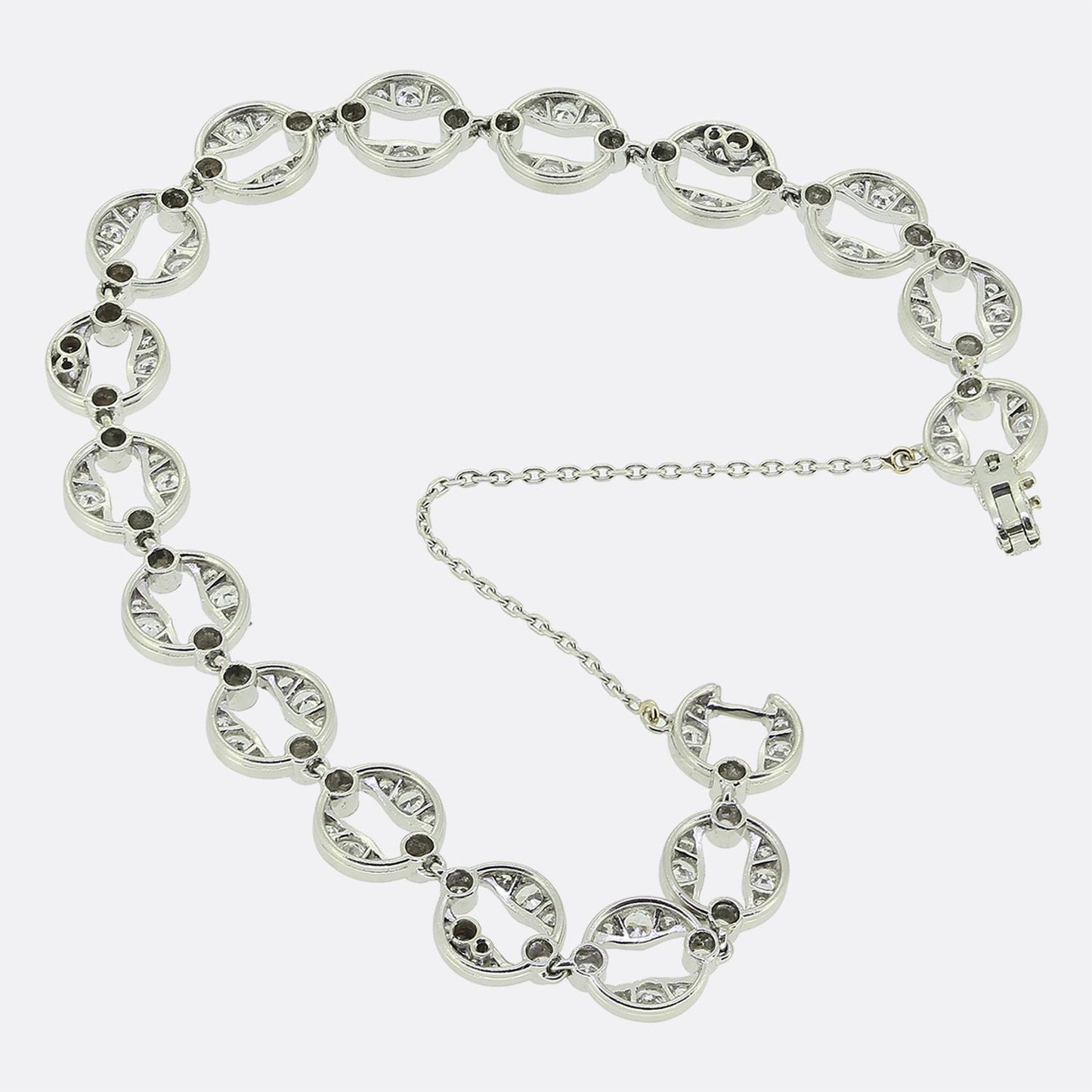 Edwardian 2.00 Carat Diamond Bracelet