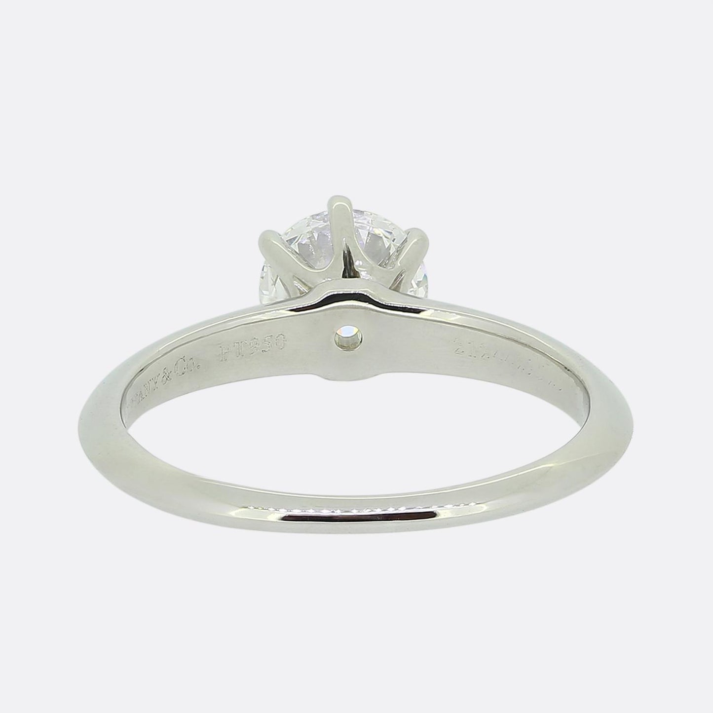 Tiffany & Co. 1.01 Carat Diamond Engagement Ring