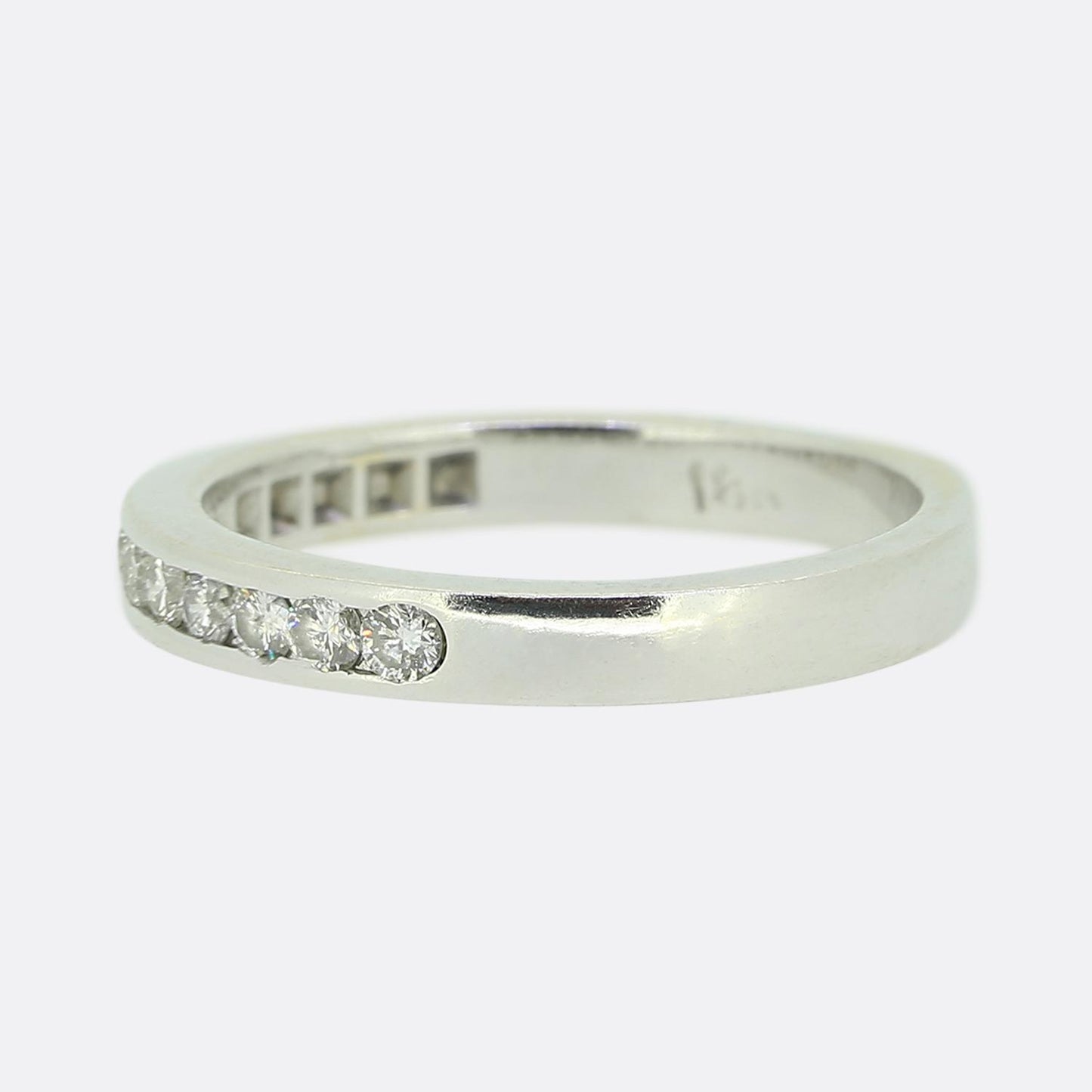0.15 Carat Diamond Half Eternity Ring