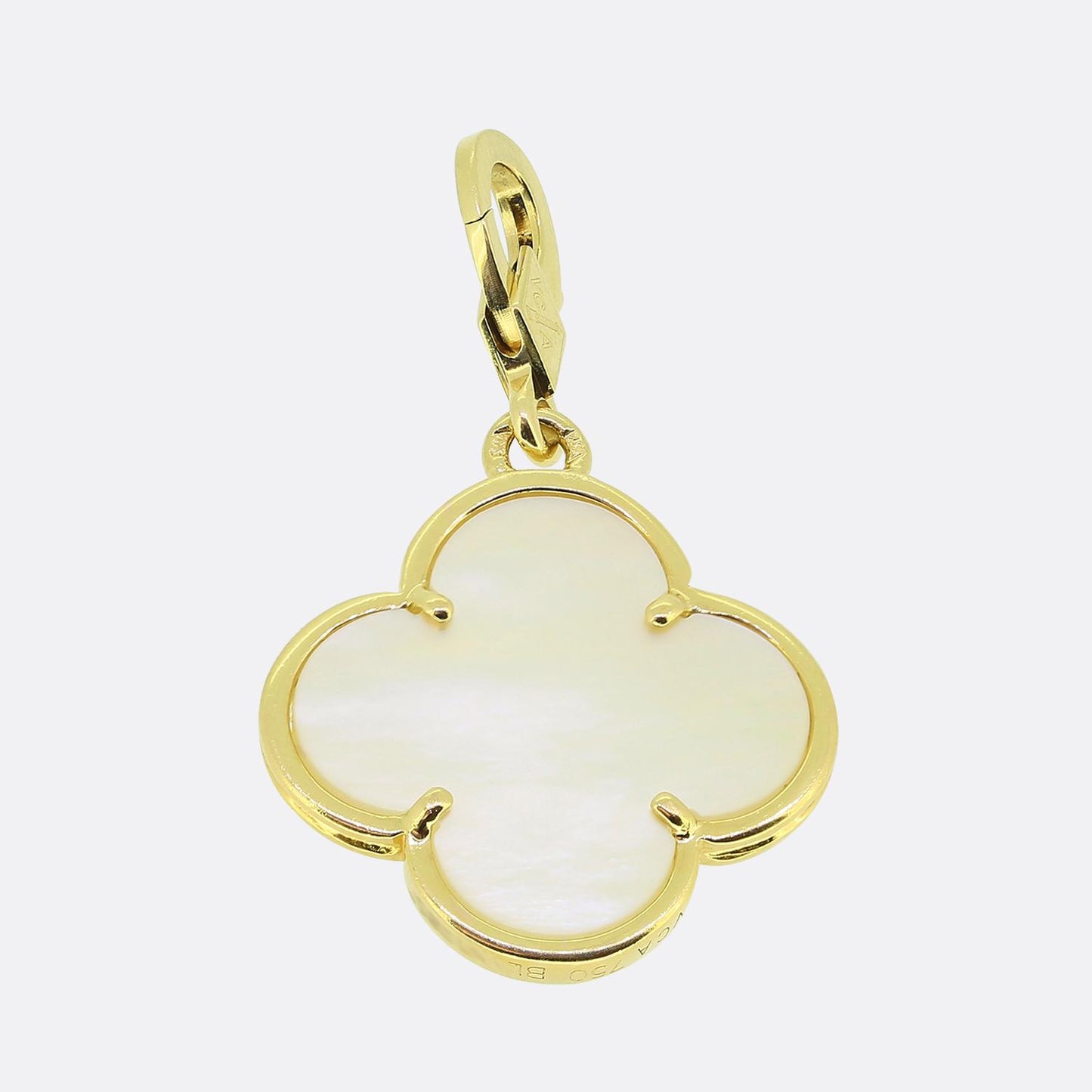 Van Cleef & Arpels Mother of Pearl Alhambra Pendant