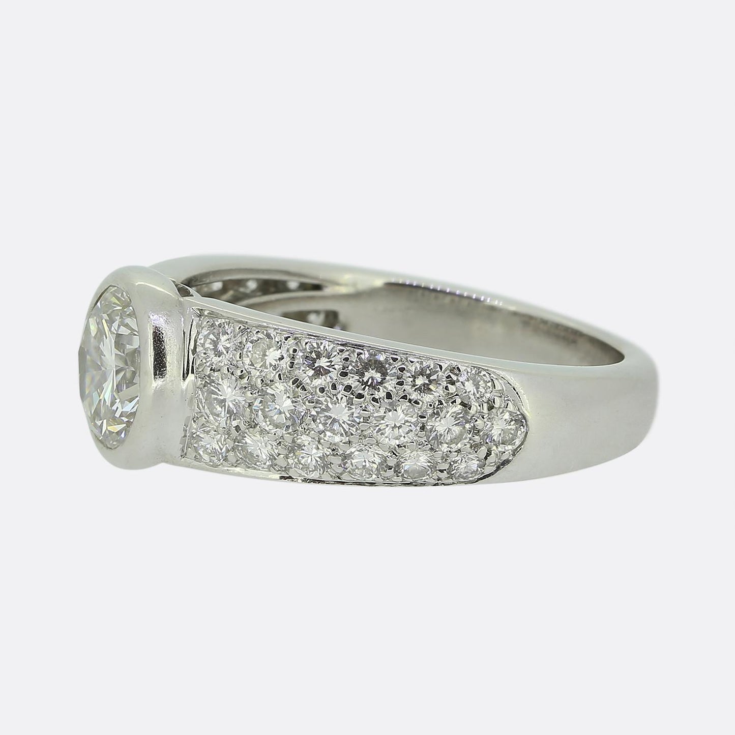 Cartier 1.28 Carat Diamond Engagement Ring
