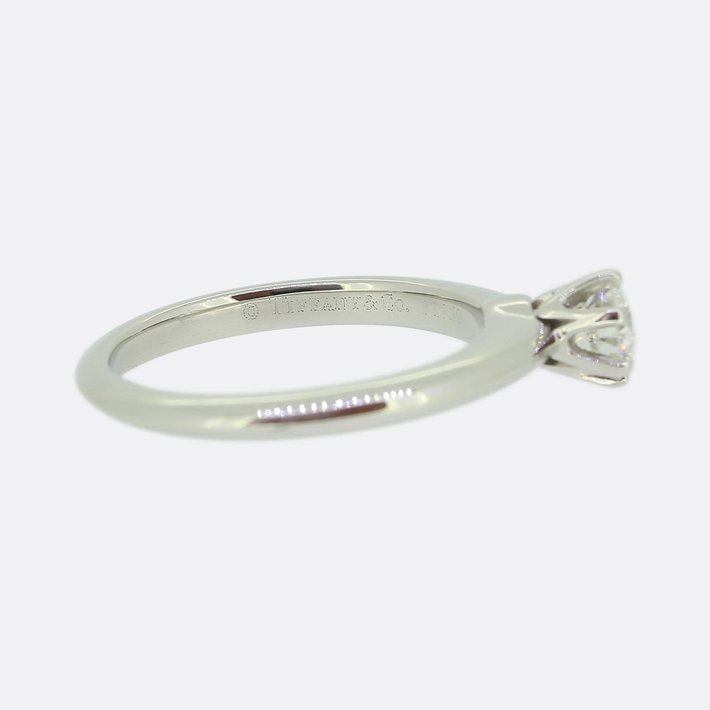 Tiffany & Co. 0.33ct Diamond Engagement Ring