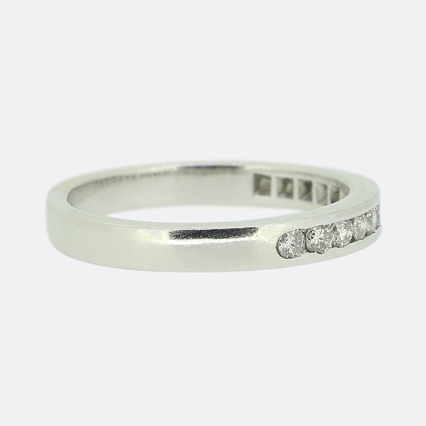 0.15 Carat Diamond Half Eternity Ring