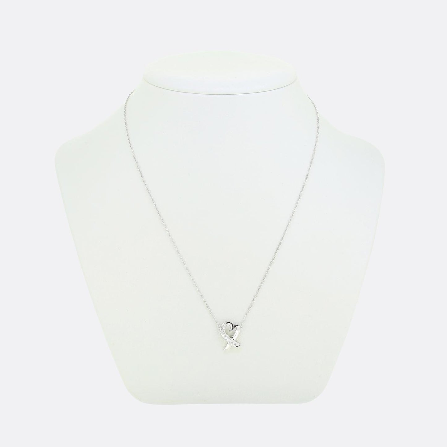Tiffany & Co. Paloma Picasso Loving Heart Necklace