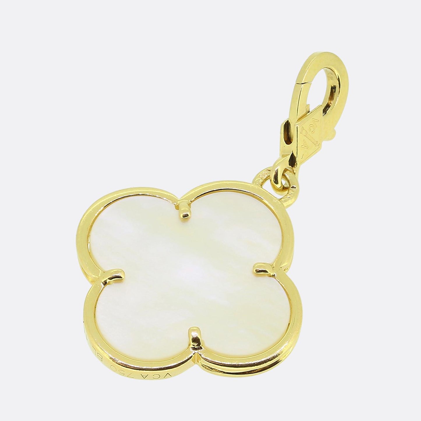 Van Cleef & Arpels Mother of Pearl Alhambra Pendant