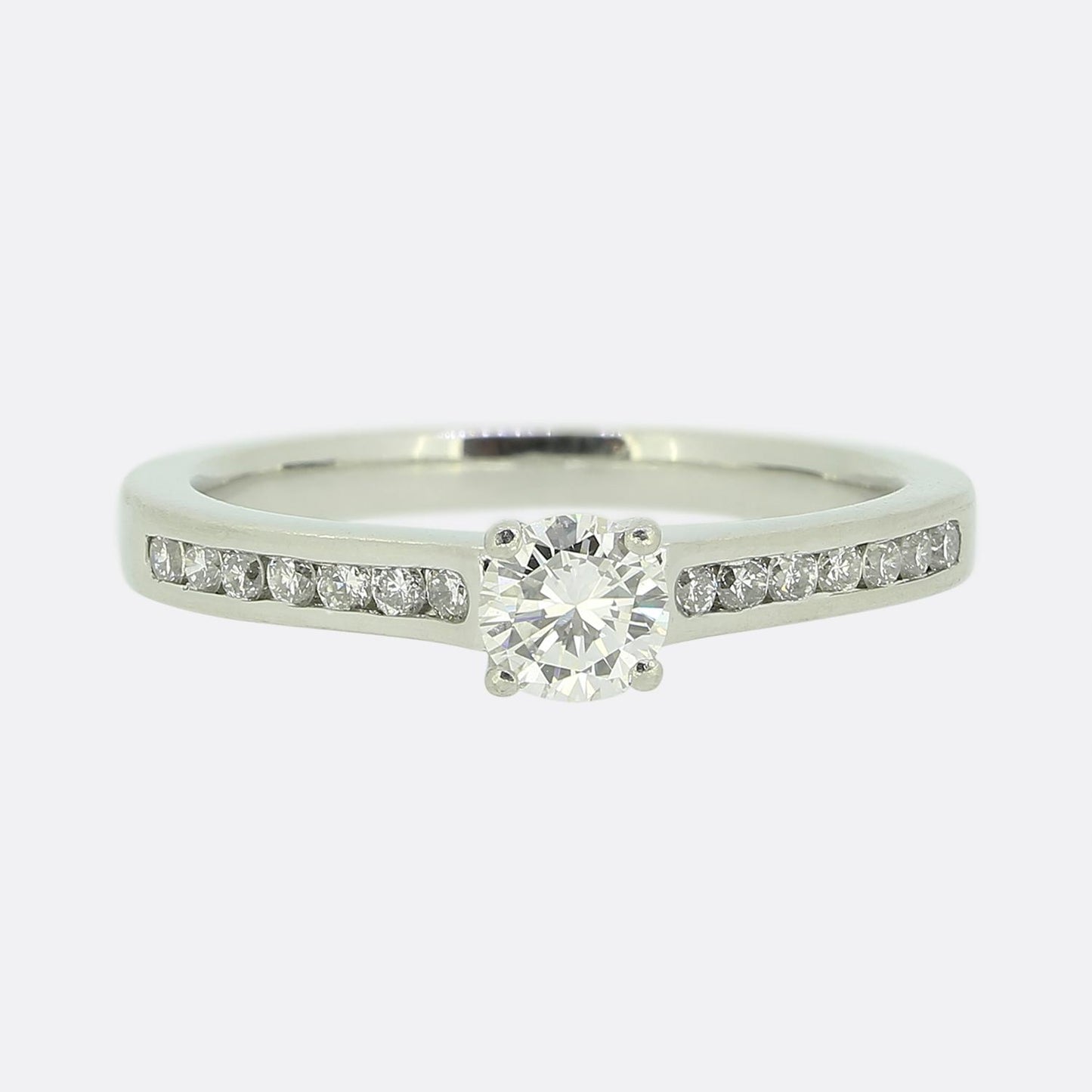 0.32 Carat Diamond Engagement Ring