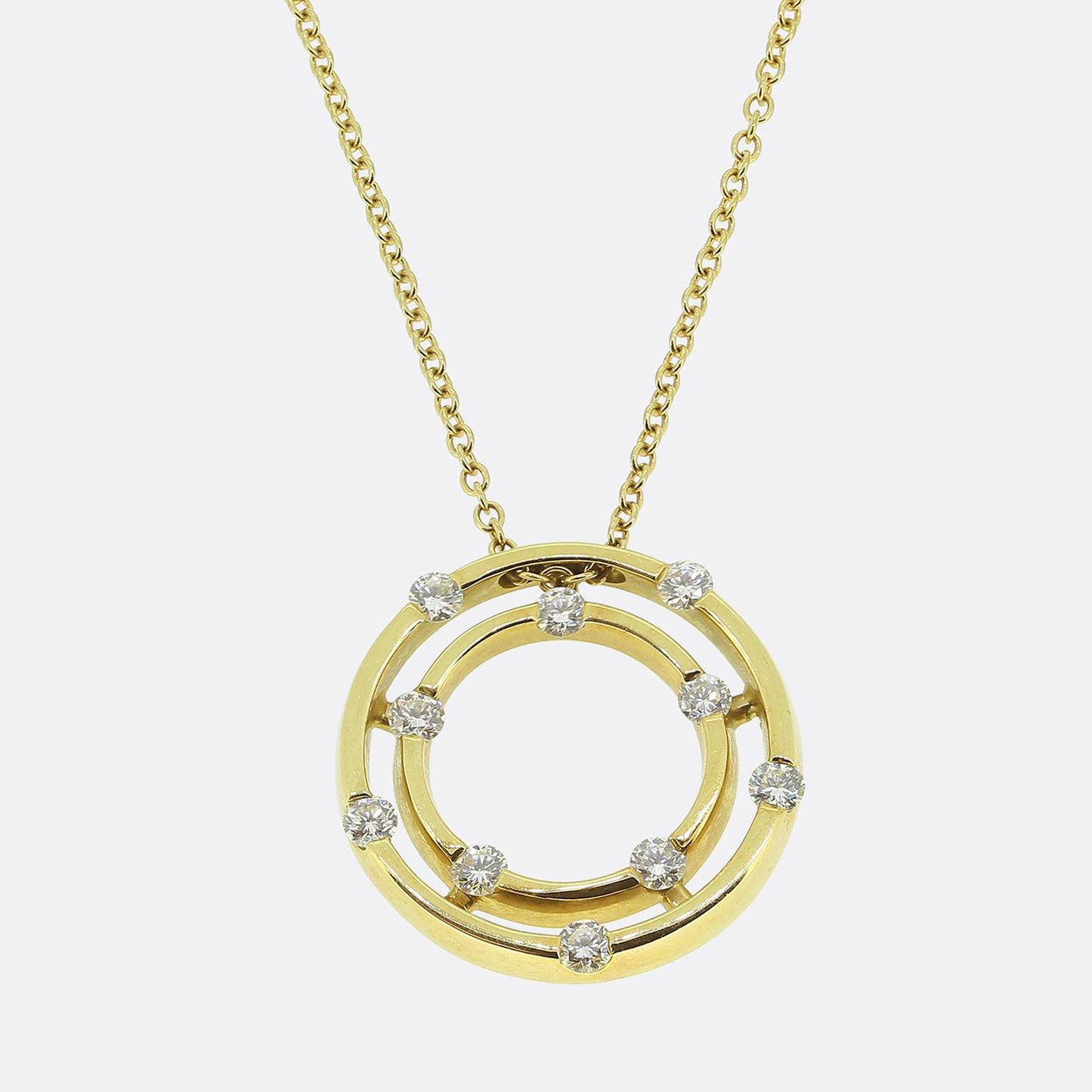 Roberto Coin Diamond Pendant Necklace