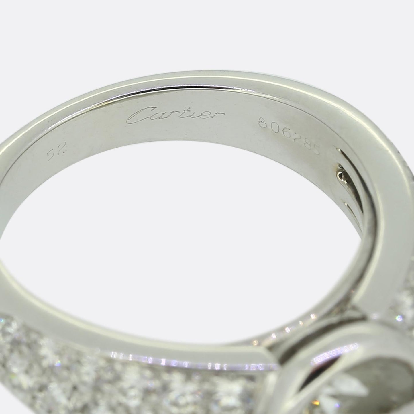 Cartier 1.28 Carat Diamond Engagement Ring