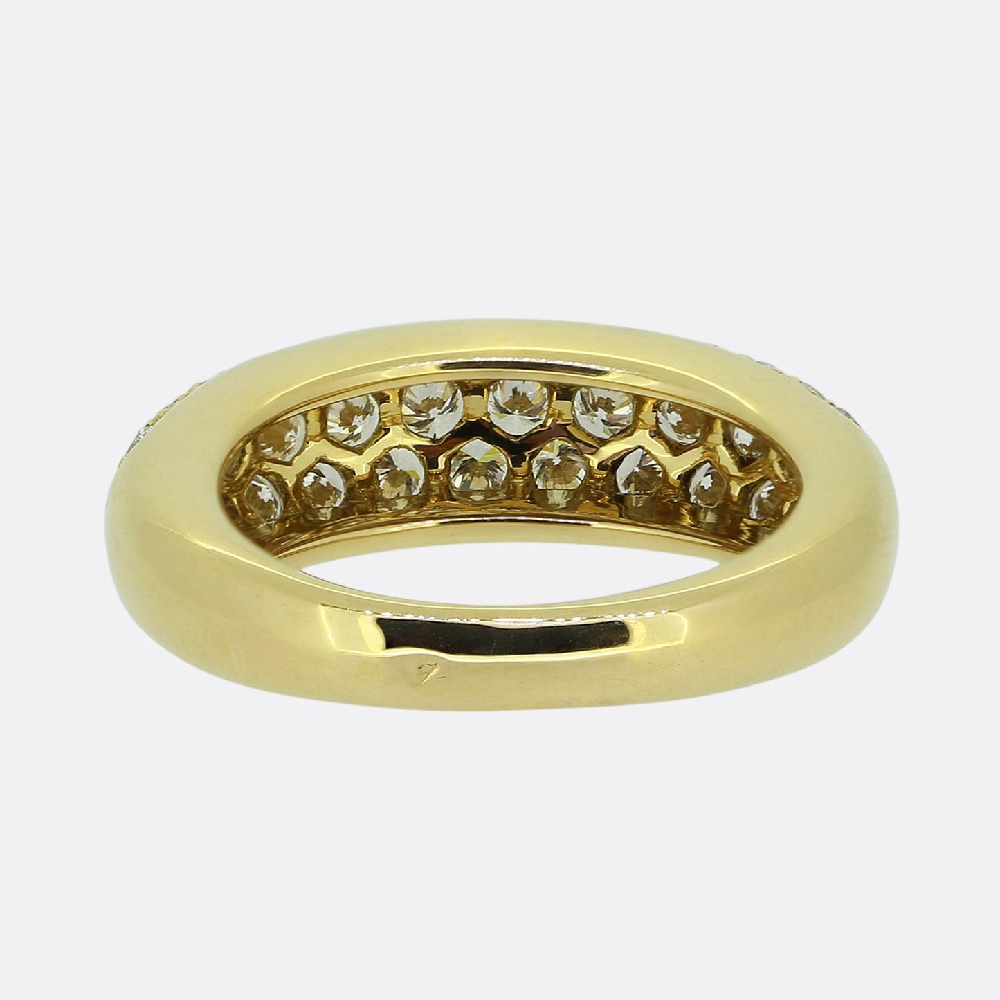 Cartier Pavé Diamond Set Ring