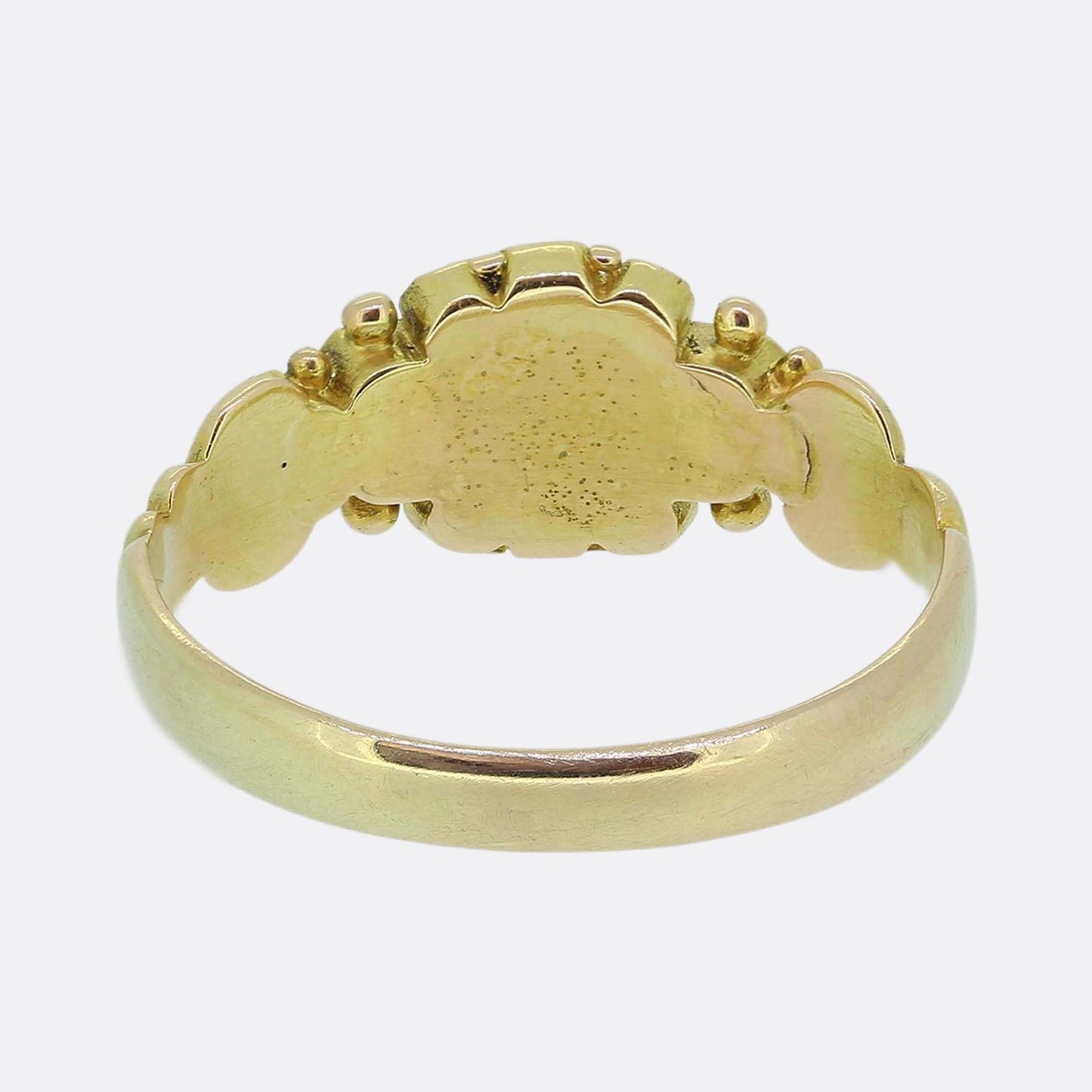 Georgian Diamond Cluster Ring